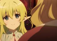 动画《超人高中生们在异世界从容生存》女仆版御子神司登场