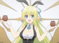 动画《超人高中生们即便在异世界也能从容生存》勇者们化身兔女郎