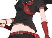 《斩！赤红之瞳》黑瞳，动漫全面屏壁纸分享