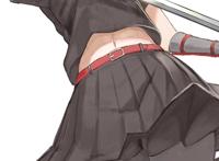 《斩！赤红之瞳》黑瞳，动漫全面屏壁纸分享