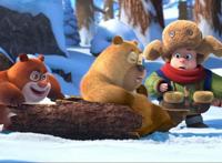 冰墩墩与光头强赴冰雪之约《我们的冬奥》发预告