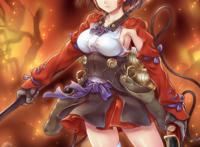 今日精美插画分享，甲铁城的卡巴内瑞，无名小姐姐参见