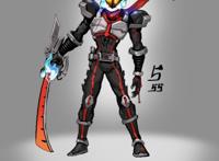 四个假面骑士的新形态，亚极陀和龙骑多了条尾巴