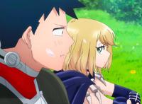 正义英雄爱上反派美少女，动漫开篇上演危险恋爱关系