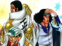 海贼王：细节考究，十二位大将代表十二位生肖，龙曾是海军大将