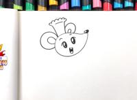 生肖动物简笔画：教你画出老鼠、牛、老虎和兔子