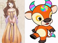 十二生肖的拟人化，小猪妹妹很瘦，小龙妹妹真不愧为生肖之首