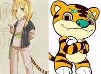 十二生肖的拟人化，小猪妹妹很瘦，小龙妹妹真不愧为生肖之首