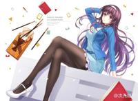 动漫老婆千千万，男主学姐占一半！JK黑丝兔女郎，高冷毒舌黑长直