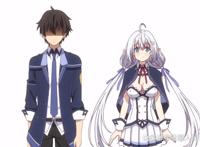 动漫：男主和两个萌妹约会，结果被魔族打断，直接一击解决战斗