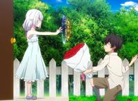 龙傲天新番开播，男主转生村民，开篇拯救白毛美少女