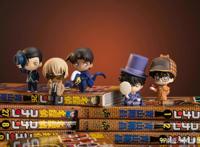 柯南：犯人犯泽先生零的日常动画化贺图，致敬柯南第1话经典场景