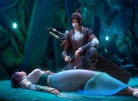 斗破苍穹特别篇：云韵与萧炎的山洞邂逅，注定让他们难以忘怀