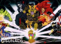 当漫威漫画中的超级英雄变为日式画风，网友：我已认不出谁是谁！