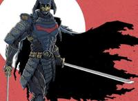 7张《忍者蝙蝠侠》的粉丝画作，浓浓的日本战国时代味道