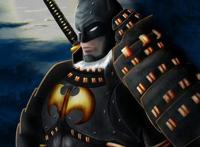 7张《忍者蝙蝠侠》的粉丝画作，浓浓的日本战国时代味道