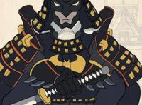 7张《忍者蝙蝠侠》的粉丝画作，浓浓的日本战国时代味道