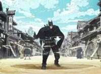 DC动画《忍者蝙蝠侠》穿越到古代日本，这画风拍成电影要炸！