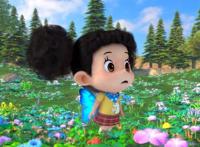 大头儿子小头爸爸中出现的小女孩造型，围裙妈妈小时候你见过吗？