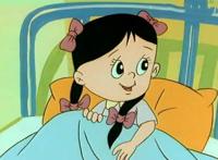 大头儿子小头爸爸中出现的小女孩造型，围裙妈妈小时候你见过吗？