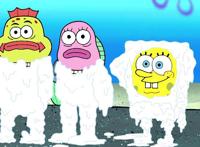 动漫海绵宝宝高清大图，棉球方块历险记，总有一张适合你