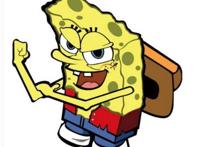 海绵宝宝乱入各种动漫，鸣人苦无插汉堡，一护手抚斩魄刀