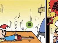 爆笑校园：看呆爸如何恶整呆头，呆头的小抄估计自己都看不懂