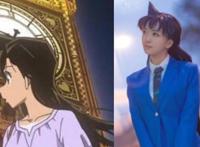 《名侦探柯南》cos，灰原哀和基德神还原，图四让我笑到肚子疼