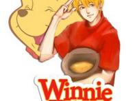 将童年经典角色拟人化，汤姆有点帅气，小熊维尼是阳光男孩