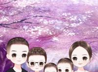 动漫头像，每个家庭都要有的动漫形象，简单又温馨