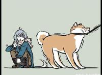 搞笑漫画：萌犬与变态之间仅一线之隔