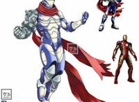 经典日漫角色与美漫超级英雄跨界融合，创意十足画风奇妙