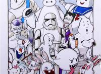 将动漫中的英雄按照颜色分类，你能认出哪几个呢？这也太有趣了些