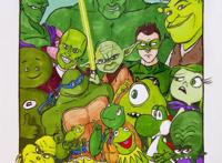 将动漫中的英雄按照颜色分类，你能认出哪几个呢？这也太有趣了些