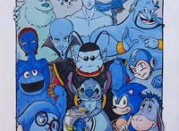 将动漫中的英雄按照颜色分类，你能认出哪几个呢？这也太有趣了些