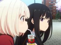 莉可丽丝，犯罪都市里的美少女特工，白毛和黑长直都不容错过