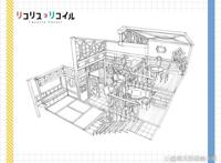 7月霸权动画《莉可丽丝》部分官方原画图片分享