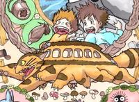 宫崎骏动漫电影的壁纸——每一帧都是大片