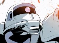 高达酷炫插画集，柯西对视大白鹅、牛高达对视沙扎比