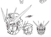 高达线稿图集，大家能认出都是什么机体吗？