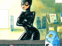 动漫角色逛超市，死侍买独角兽，猫女买猫砂，看到大白：太暖了！