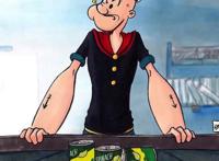 动漫角色去超市，小黄人买香蕉，大白买胶带，看到死侍：卡哇伊！