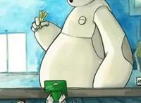 动漫角色也会逛超市，龟仙人很童心，看到大白我笑了