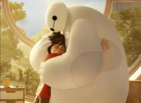 动漫中的人物神还原龙猫中的经典场景，大白版的龙猫很暖心！