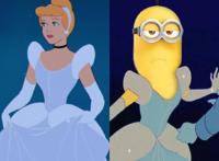 当迪士尼公主变身小黄人，小美人鱼变的辣眼睛，白雪公主超搞笑