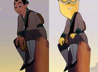 当迪士尼公主变身小黄人，小美人鱼变的辣眼睛，白雪公主超搞笑