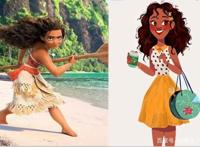 迪士尼公主们换上现代装后，白雪公主辣眼睛，小美人鱼青春洋溢！