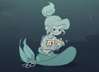 小美人鱼以为发现了拯救哥哥的秘诀，不料这个世界魔法是不存在的