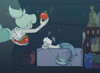 小美人鱼的哥哥即将成为主角，天真的他被西红柿“征服”