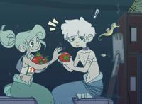 小美人鱼的哥哥即将成为主角，天真的他被西红柿“征服”